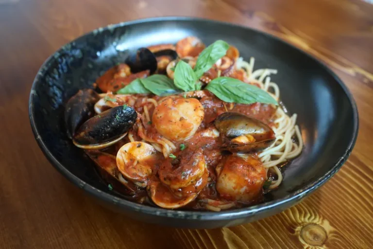 Seafood Pasta - Crab Corner Patong Phuket Restaurant